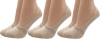 3x dámske ponožky Bamboo Feet Beige